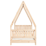 vidaXL Giroletto per Bambini 80x200 cm in Legno Massello di Pino