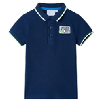 Polo da Bambino Blu Marino 104