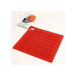 Presina Miss Hot in silicone rosso 25x25x0,5