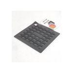 Presina Miss Hot in silicone grigio 25x25x0,5