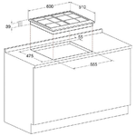 Hotpoint-Piano-Cottura-PCN-641-T-IX-Ghisa