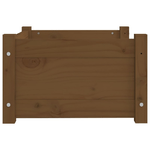 Cuccia per Cani Miele 55,5x45,5x28 cm Legno Massello di Pino