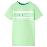 Maglietta per Bambini Verde Neon 104