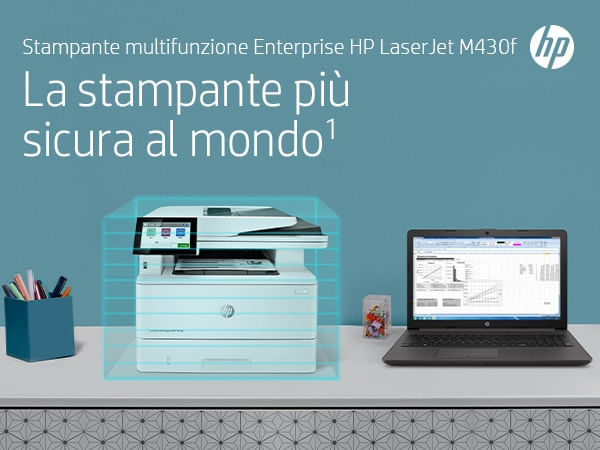 HP-LaserJet-Enterprise-Stampante-multifunzione-Enterprise-LaserJet-M430f-Bianco-e-nero-Stampante-per-Aziendale-Stampa-copia-scansione-fax-ADF-da-50-fogli--Stampa-fronte-retro--Scansione-fronte-retro--Stampa-da-porta-USB-frontale--Compatta--Efficienza-energetica--Avanzate-funzionalita-di-sicurezza-