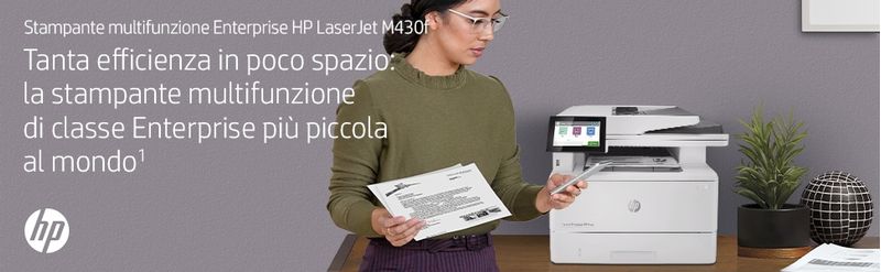 HP-LaserJet-Enterprise-Stampante-multifunzione-Enterprise-LaserJet-M430f-Bianco-e-nero-Stampante-per-Aziendale-Stampa-copia-scansione-fax-ADF-da-50-fogli--Stampa-fronte-retro--Scansione-fronte-retro--Stampa-da-porta-USB-frontale--Compatta--Efficienza-energetica--Avanzate-funzionalita-di-sicurezza-