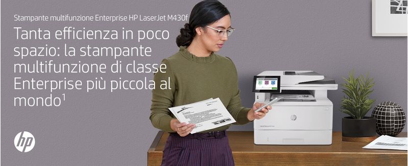 HP-LaserJet-Enterprise-Stampante-multifunzione-Enterprise-LaserJet-M430f-Bianco-e-nero-Stampante-per-Aziendale-Stampa-copia-scansione-fax-ADF-da-50-fogli--Stampa-fronte-retro--Scansione-fronte-retro--Stampa-da-porta-USB-frontale--Compatta--Efficienza-energetica--Avanzate-funzionalita-di-sicurezza-