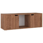 vidaXL Mobile TV Rovere Marrone 88,5x27,5x30,5 cm in Truciolato