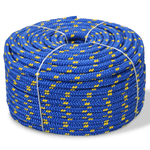 vidaXL Corda Nautica in Polipropilene 16 mm 250 m Blu