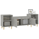 Mobile per TV Grigio Cemento 160x35x55 cm Legno ingegnerizzato