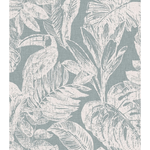 DUTCH WALLCOVERINGS Carta da Parati Rebecca Grigio e Bianco