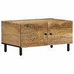 vidaXL Tavolino da Salotto 80x50x40 cm Legno Massello di Mango