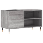 Mobile Porta Dischi Grigio Sonoma 85x38x48 cm Legno ingegnerizzato