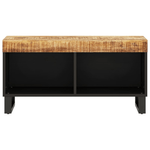 vidaXL Mobile Porta TV 85x33x43,5 cm in Legno Massello di Mango