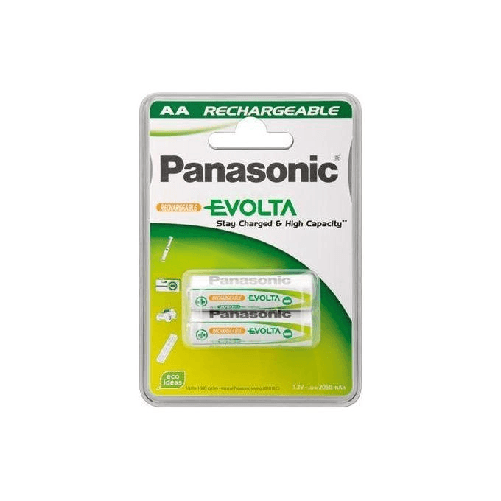 Wentronic-AA-2.05Ah-NiMH-2-BL-EVOLTA-Panasonic-Batteria-ricaricabile-Stilo-AA-Nichel-Metallo-Idruro--NiMH-