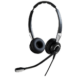 Jabra Biz 2400 II QD Duo NC Auricolare Cablato A Padiglione Ufficio Nero, Argento