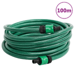 vidaXL Tubo Flessibile per Piscina Verde 100 m PVC