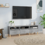 vidaXL Mobile TV Grigio Cemento 150x30x44,5 cm Legno ingegnerizzato