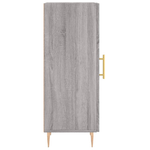 vidaXL Credenza Grigio Sonoma 34,5x34x90 cm in Legno ingegnerizzato