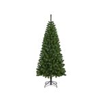 Albero di Natale Alpino Slim 150cm Diametro 71cm 388 rami