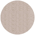 vidaXL Tappeto Shaggy a Pelo Lungo Moderno Beige Ø 80 cm