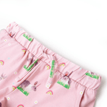 Pantaloncini per Bambini con Coulisse Rosa Chiaro 128