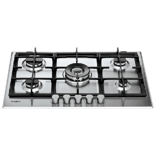 Whirlpool-GMAL-7522-IXL-Acciaio-inossidabile-Da-incasso-73-cm-Gas-5-Fornello-i-