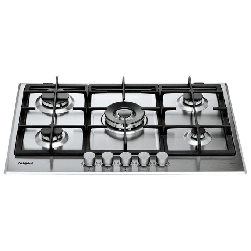 Whirlpool-GMAL-7522-IXL-Acciaio-inossidabile-Da-incasso-73-cm-Gas-5-Fornello-i-