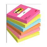 Post-It 3M 654-6-POP pouch autoadesiva Quadrato Multicolore 100 fogli Autoadesivo