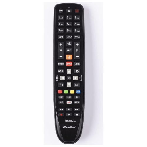 Meliconi-Gumbody-Personal-7-plus-telecomando-IR-Wireless-TV-Pulsanti