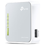 TP-Link TL-MR3020 router wireless Fast Ethernet Banda singola (2.4 GHz) Grigio, Bianco