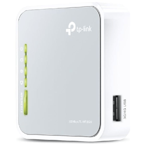 TP-Link-TL-MR3020-router-wireless-Fast-Ethernet-Banda-singola--2.4-GHz--Grigio-Bianco