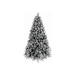 Albero di natale Vancouver Verde e Bianco 9689132 D. 1,32 x h. 2,1 m