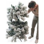 Albero di Natale Vienna Innevato 210 cm 774 rami in pvc