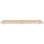 vidaXL Giroletto 90x200 cm in Legno Massello di Pino