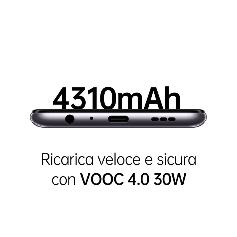 OPPO-A94-5G-A94-Smartphone-5G-173g-Display-6.43-FHD--AMOLED-4-Fotocamere-48MP-RAM-8GB-ESPANDIBILE-FINO-A-13GB-ROM-128GB-Batteria-4310mAh-Ricarica-VOOC-30W-Dual-Sim--Versione-Italiana--Fluid-Black