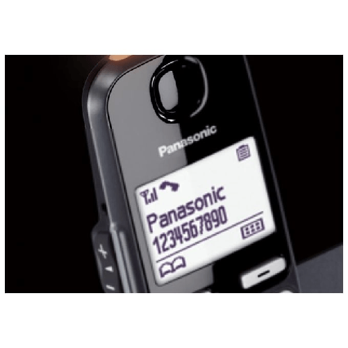 Panasonic-KX-TGE250-Telefono-DECT-Identificatore-di-chiamata-Nero