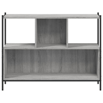 vidaXL Libreria Grigio Sonoma 102x28x77,5 cm in Legno ingegnerizzato