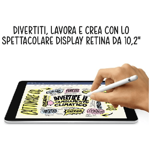 Apple-iPad--10.2-LED-2160-x-1620-A13-Bionic-256GB-802.11ac-Wi-Fi-5-Bluetooth-4.2-Touch-ID-8MP---12MP-iPadOS