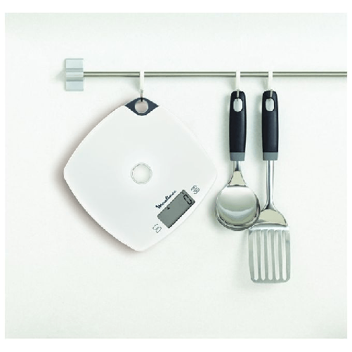 Moulinex-BN1000-Grigio-Bianco-Quadrato-Bilancia-da-cucina-elettronica