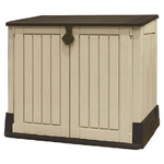 Keter STORE IT OUT MIDI Beige In Resina Cm. 132X71,5X113,5H - 880 Lt