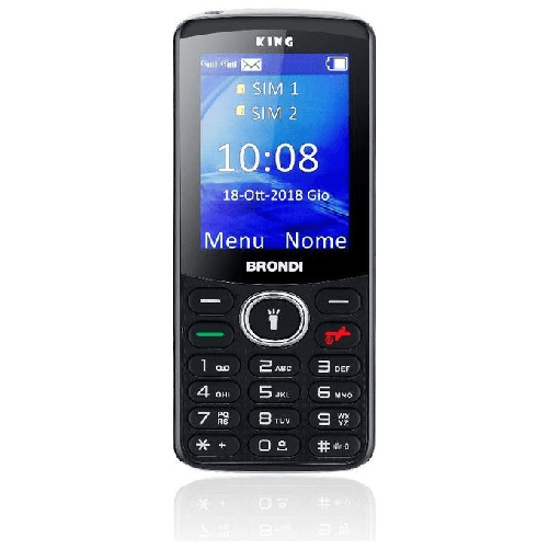 Brondi-King-61-cm--2.4--Nero-Telefono-cellulare-basico