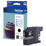 Brother LC-123BK cartuccia d'inchiostro 1 pz Originale Nero