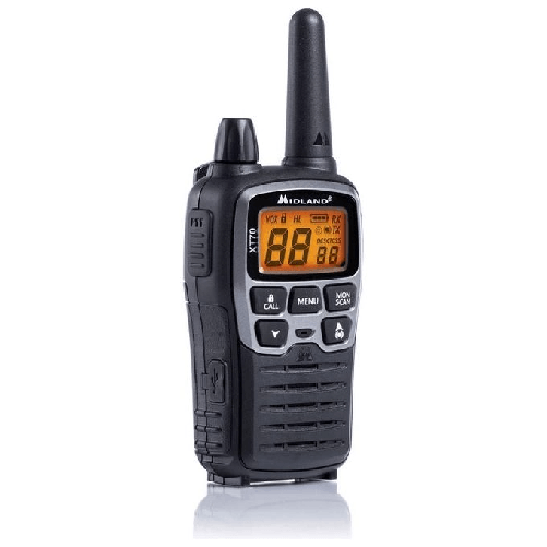 Midland-XT70-ricetrasmittente-24-canali-446.00625---446.09375-MHz-Nero-Grigio