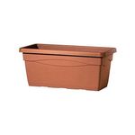 Vaso Cassettone Terracotta Cm.80X37X33