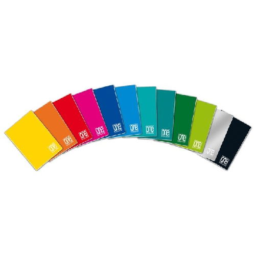 Blasetti-One-Color-MAXI-quaderno-per-scrivere-A4-31-fogli-Multicolore