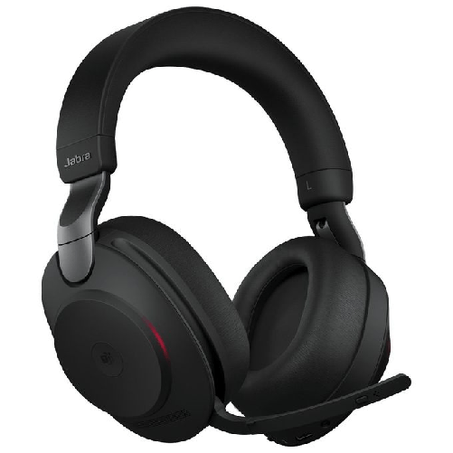 Jabra-Evolve2-85-MS-Stereo-Auricolare-Con-cavo-e-senza-cavo-A-Padiglione-Ufficio-USB-tipo-A-Bluetooth-Nero