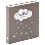 Walther Design Baby Magical album fotografico e portalistino Marrone, Bianco 50 fogli