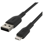 Belkin CAA002BT3MBK cavo Lightning 3 m Nero (LIGHTNING TO USBA BRAIDED 3M BLK)