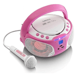 Lenco SCD-650 pink Portatile Rosa