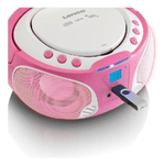 Lenco-SCD-650-pink-Portatile-Rosa